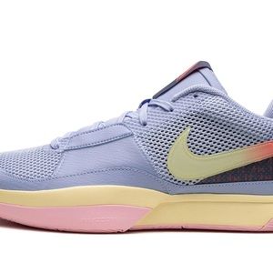 Ja Morant Sz 8 men/9.5 women; cobalt/citron